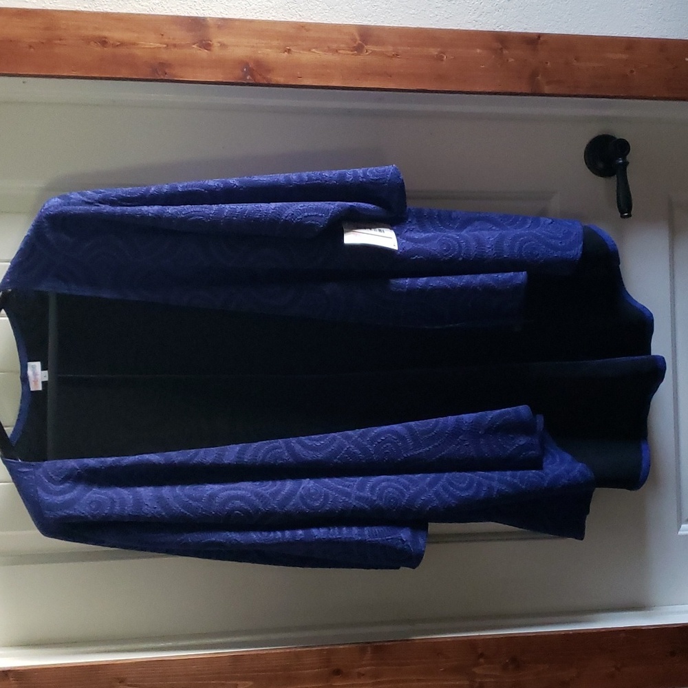 Open-Front Purple Women's Cardigan - Unbranded